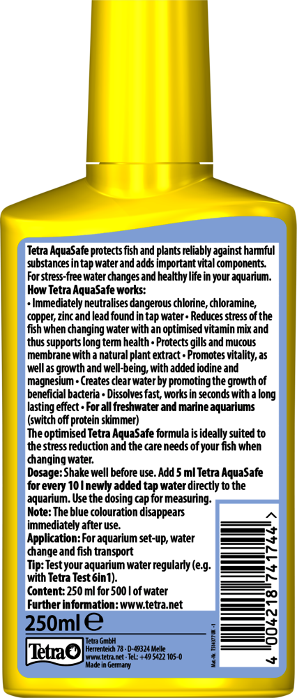 Tetra AquaSafe 250ml 