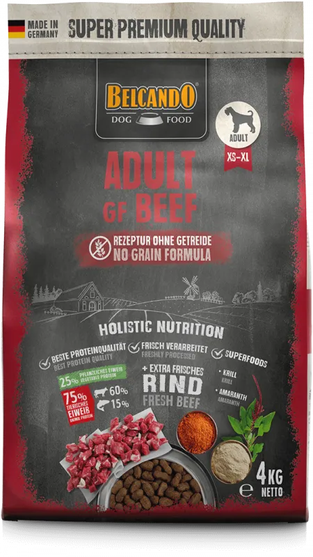 Belcando Adult GF Beef 4kg