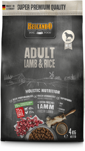 BELCANDO Adult Lamb & Rice (4kg)