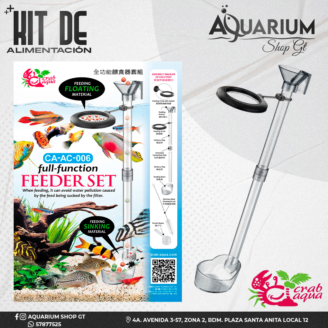 CRAB AQUA - Full-Function Feeder Set (CA-AC-006)