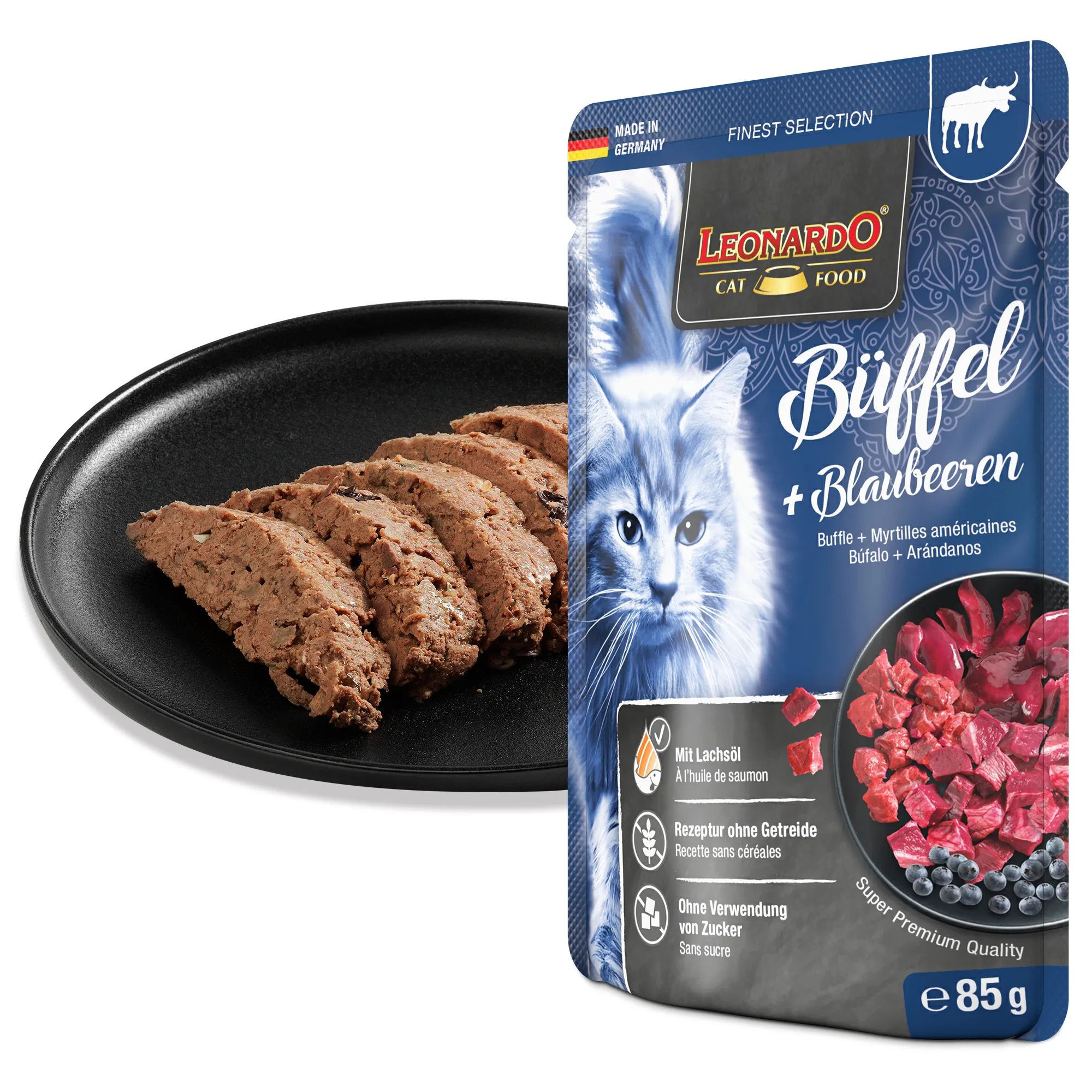 LEONARDO Water Buffalo + Blueberries 85g