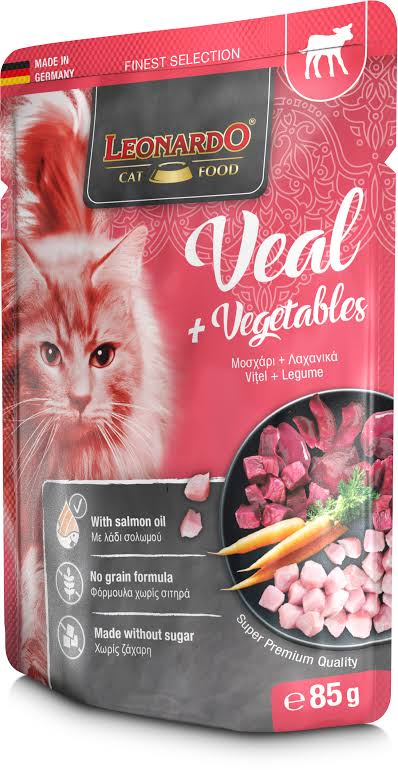 LEONARDO Veal + vegetables 85gm