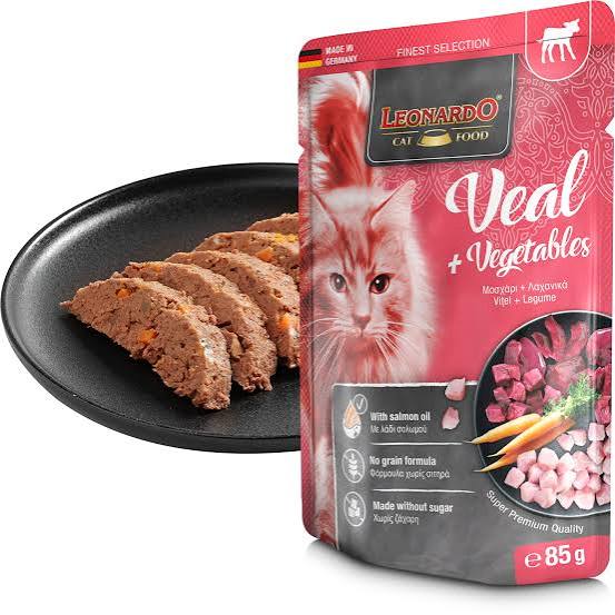 LEONARDO Veal + vegetables 85gm