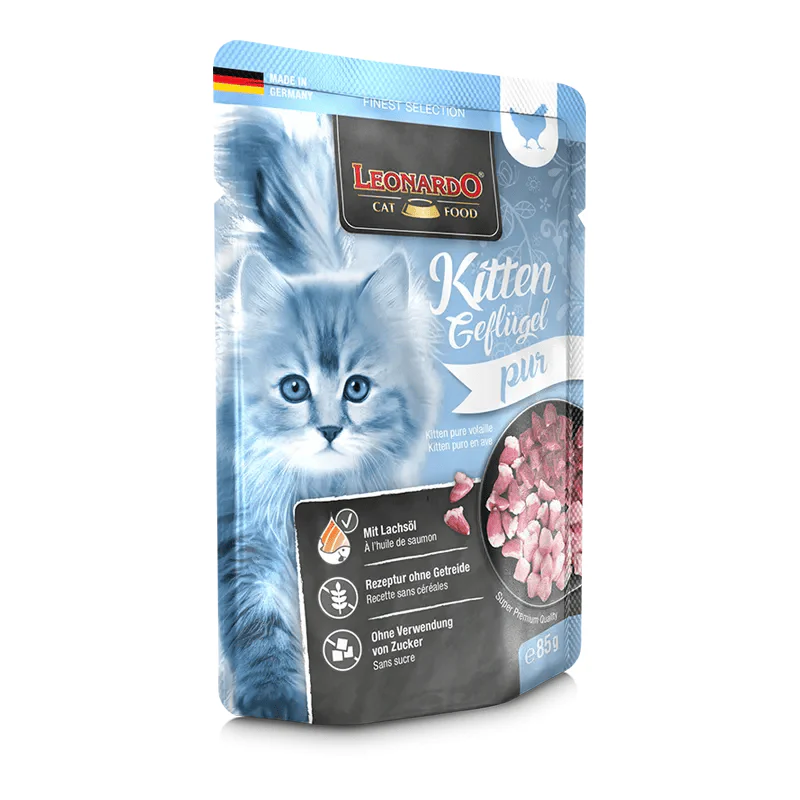 Leonardo Kitten Poultry (85g)