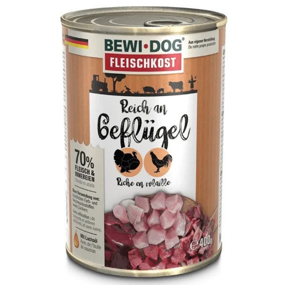 Bewi Dog Rich in Poultry 400g