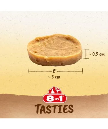 8in1 Tasties Chicken Chips - dog snacks 85g