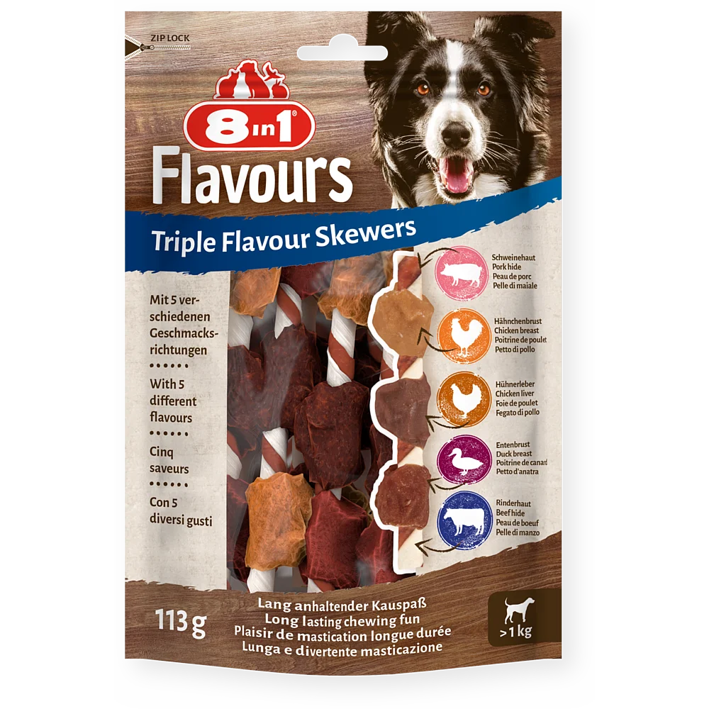 Triple Flavour Skewers 113g