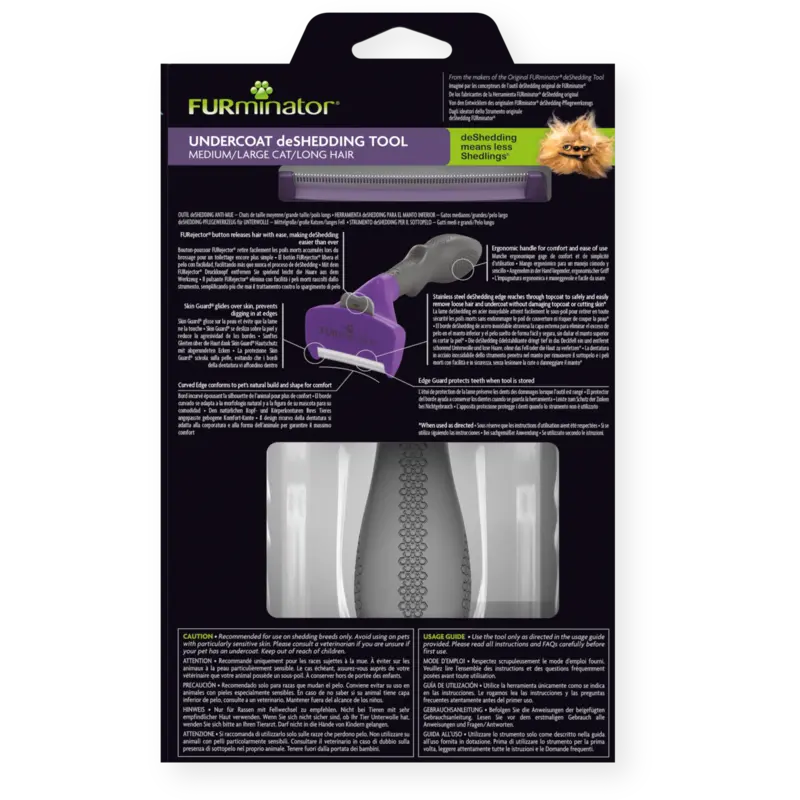 Furminator Medium/Large Cat Undercoat Deshedding Tool
