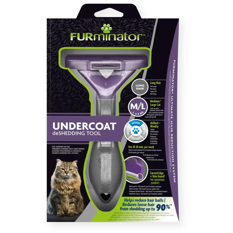Furminator Medium/Large Cat Undercoat Deshedding Tool