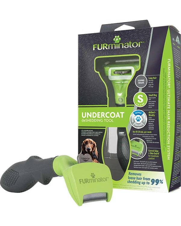 FURminator Undercoat deShedding Tool Brush for Small Dog