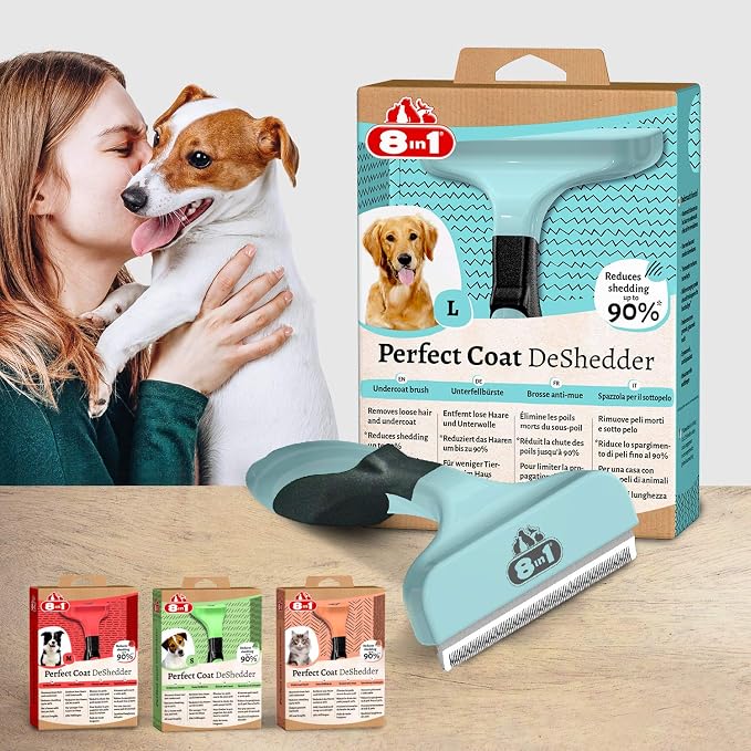 8in1 Perfect Coat DeShedder L