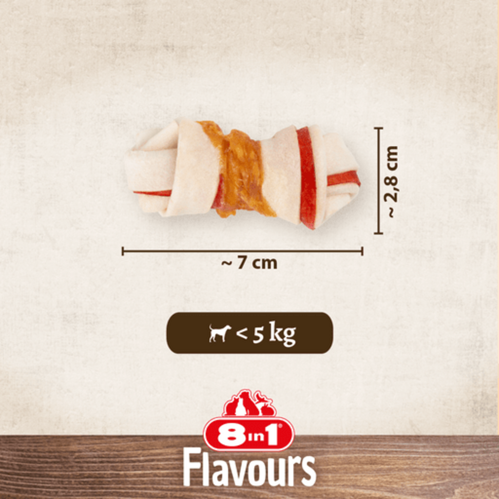 8in1 Triple Flavour bone xs