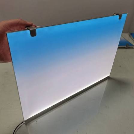Color Luminous Board Background Board 90x40 cm