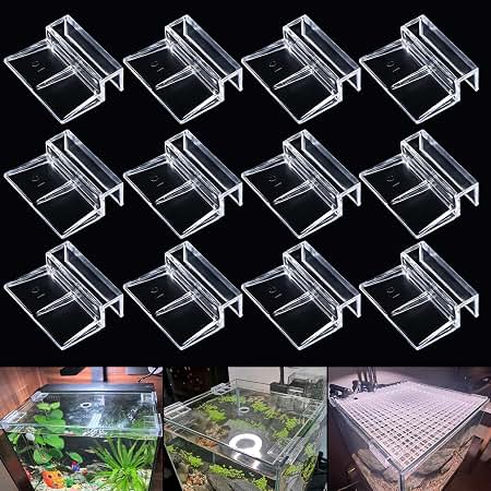 Fish Tank Glass Clip 8-10 mm-4 PACK