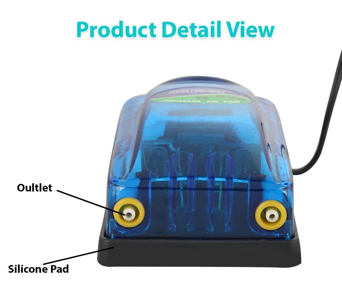 408A Aquarium Double Outlet Air Pump