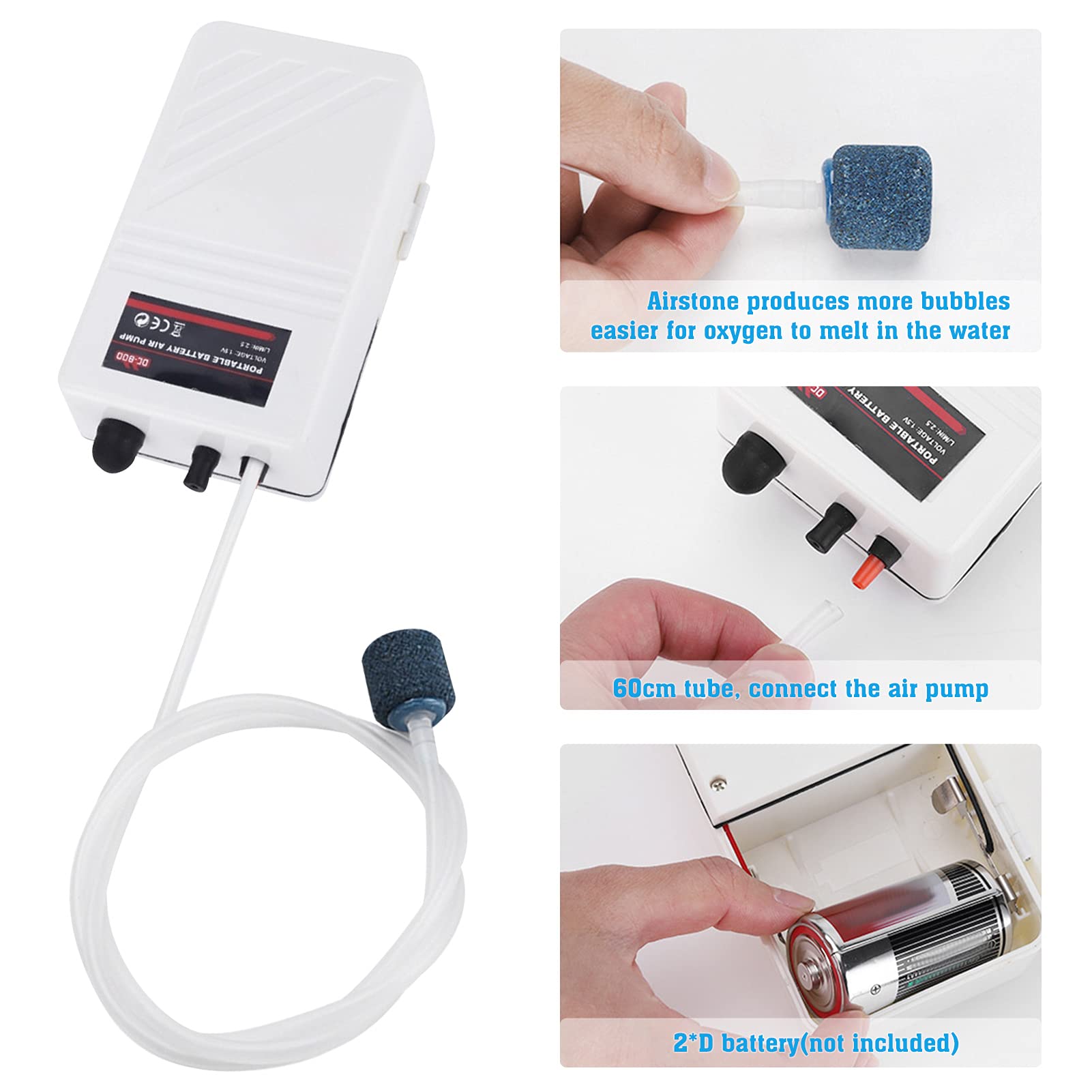 Xilong Portable Battery Air Pump