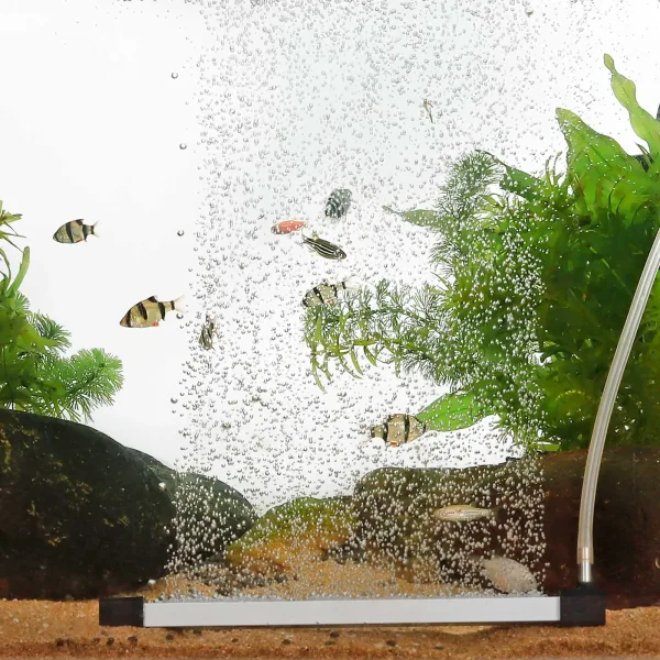 Curtain Aluminum Alloy Fish Tank Aerator 20 cm