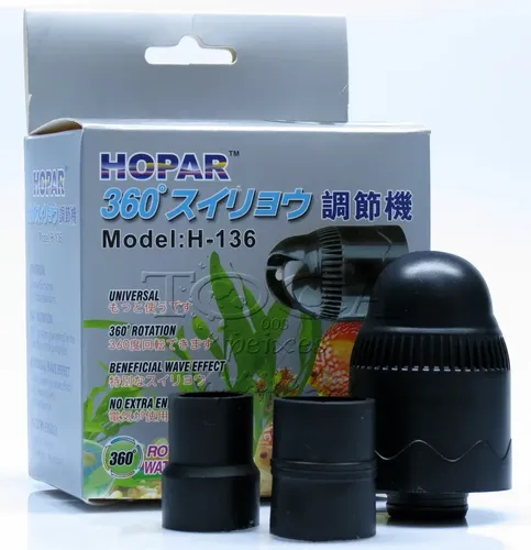 Hopar H-136 mechanical rotating water deflector