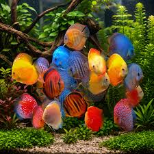Assorted Discus fish 5.5"