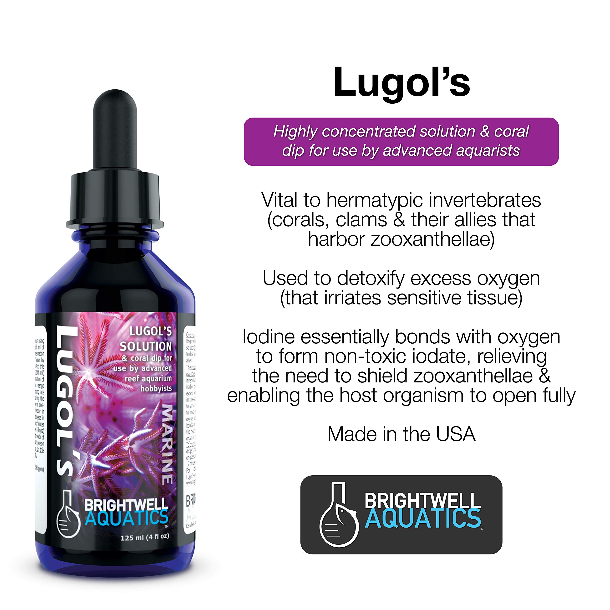 Brightwell Aquatics Lugol's Solution (30 ml)