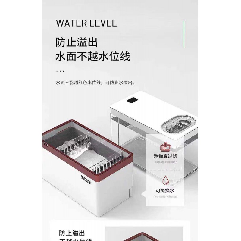 SQG Mini Desktop Aquarium