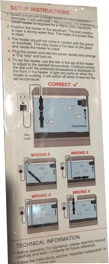Aquarex 200W Aquarium Heater